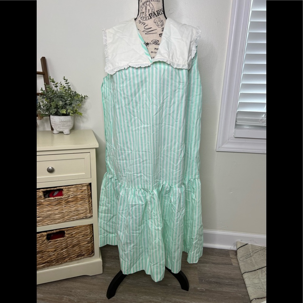 Vintage Homemade Maternity Dress